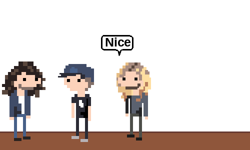 The owner, Mike and Jimmy; Jimmy says Nice